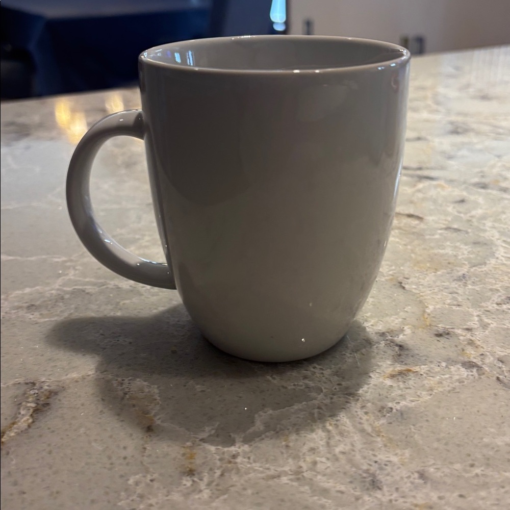 Set of 4 Classic White Ceramic Mug